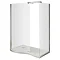 Nuie Pacific Curved Walk In Shower Enclosure (Inc. Tray) at Victorian ...