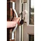 AKW 1200 Series White Flat End Straight Stainless Steel Grab Rail  Profile Large Image