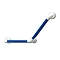 AKW 1400 Series 135° Blue Plastic Grab Rail Large Image