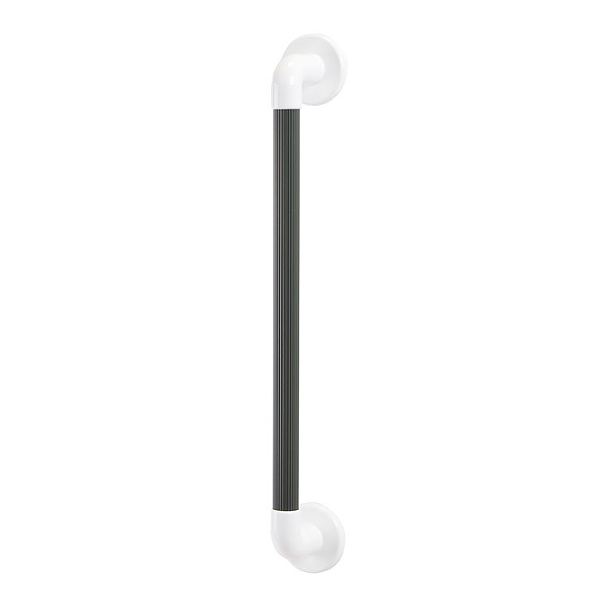 AKW 1400 Series Mid-Grey Straight Plastic Grab Rail Large Image