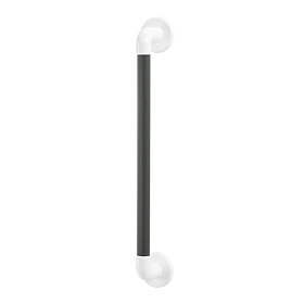 AKW 1400 Series Mid-Grey Straight Plastic Grab Rail Large Image