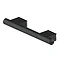 AKW Onyx 300mm Black Straight Grab Rail Large Image