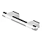 AKW Onyx 300mm White and Chrome Straight Grab Rail Large Image