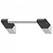 AKW Onyx 45 Duo Black Grab Rail  Profile Large Image