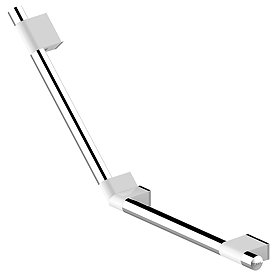 AKW Onyx Duo White 135° Grab Rail Large Image