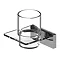 AKW Onyx Tumbler & Holder Chrome Large Image