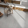 Alana Light Grey Stone Effect Wall and Floor Tiles - 600 x 600mm