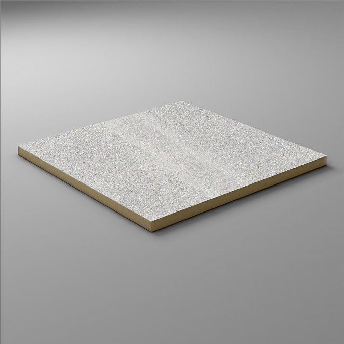 Alana Grey Stone Effect Wall and Floor Tiles - 600 x 600mm