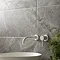Alaric Dark Grey Stone Effect Wall & Floor Tiles - 300 x 600mm