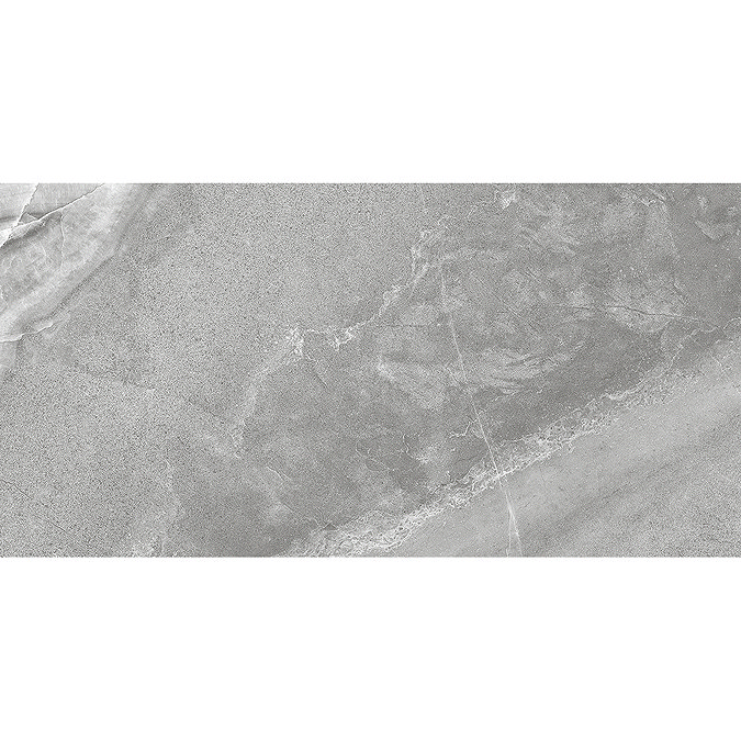 Alaric Dark Grey Stone Effect Wall & Floor Tiles - 300 x 600mm