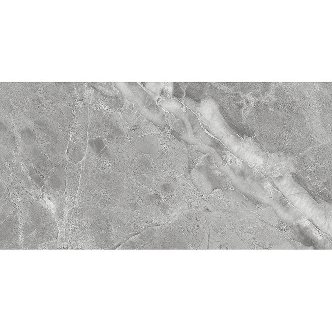 Alaric Dark Grey Stone Effect Wall & Floor Tiles - 300 x 600mm