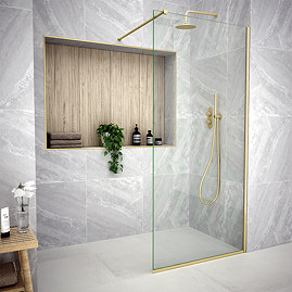 Alaric Light Grey Stone Effect Wall & Floor Tiles - 600 x 600mm