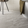 Alaric Light Grey Stone Effect Wall & Floor Tiles - 300 x 600mm