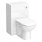 Alaska 1520mm Vanity Unit Bathroom Suite (High Gloss White - Depth 330mm) In Bathroom Large Image