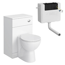Alaska 500 x 300mm Toilet Unit incl. Cistern, Pan + Soft Close Seat Medium Image