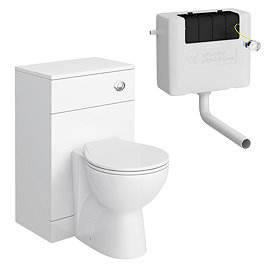 Alaska 500 x 300mm Toilet Unit incl. Cistern, Pan + Soft Close Seat Large Image