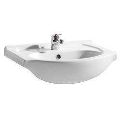 Alaska 550mm Semi Recessed Basin Large Image
