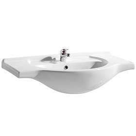 Alaska 850mm Semi Recessed Basin Large Image