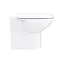 Alaska Back to Wall Toilet Pan + Soft Close Seat  In Bathroom Large Image