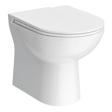 Alaska Back to Wall Toilet Pan with Slim Seat