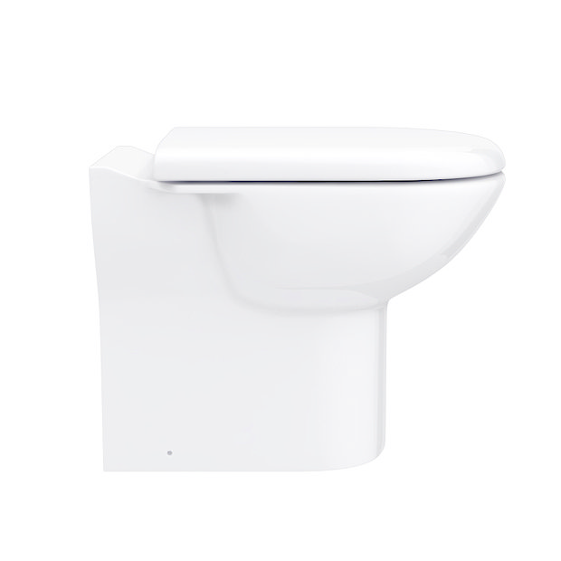 Alaska Combined Two-In-One Wash Basin & Toilet (500mm wide x 300mm)  In Bathroom Large Image