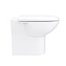 Alaska Combined Two-In-One Wash Basin & Toilet (500mm wide x 300mm)  In Bathroom Large Image