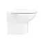 Alaska Combined Two-In-One Wash Basin & Toilet (500mm wide x 300mm)  In Bathroom Large Image