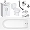 Alaska Complete Bathroom Suite Standard Large Image