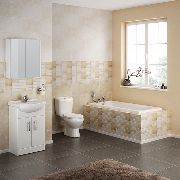 Alaska Complete Bathroom Suite at Victorian Plumbing UK