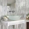 Alaska Glass & Stone Mosaic Tile Sheet - 292 x 303mm Large Image