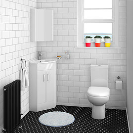 Alaska Cloakroom Suite + Corner Basin Large Image