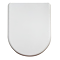 Alaska Luxury D-Shaped Soft Close Top-Fixing Toilet Seat