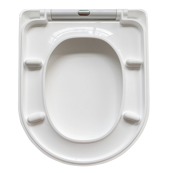 Alaska Luxury D-Shaped Soft Close Top-Fixing Toilet Seat