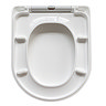 Alaska Luxury D-Shaped Soft Close Top-Fixing Toilet Seat