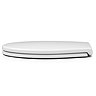 Alaska Oval Short Toilet Seat  Profile Large Image
