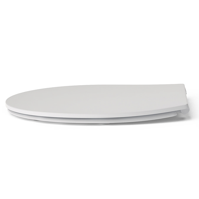 Alaska Oval Slim Toilet Seat  Profile Large Image