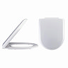 Alaska Rimless Back to Wall Toilet Pan + Soft Close Seat