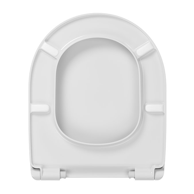 Alaska Slim D-Shaped Soft Close Toilet Seat