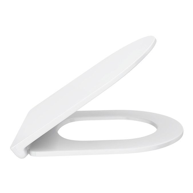 Alaska Slim D-Shaped Soft Close Toilet Seat