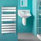 Ultra Alberta Designer Radiator - Chrome - HL349 Profile Large Image