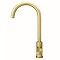 Alberta Modern Brushed Brass Single Lever Kitchen Mixer Tap