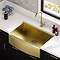 Bower Alberta Modern Kitchen Tap - Brushed Brass