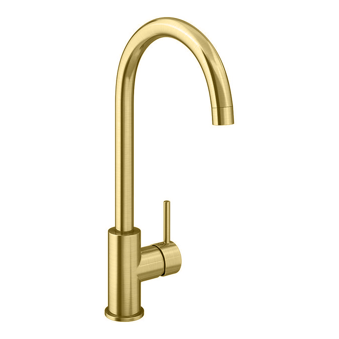 Bower Alberta Modern Kitchen Tap - Brushed Brass