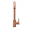 Alberta Modern Brushed Copper Kitchen Mixer Tap  Feature Large Image