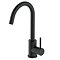 Alberta Modern Matt Black Single Lever Kitchen Mixer Tap