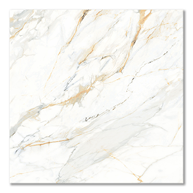 Alfonsi Gold Marble Effect Wall & Floor Tiles - 600 x 600mm