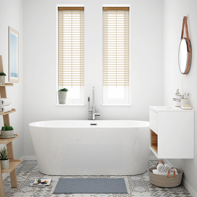 Double Ended Freestanding Bath 1500 x 750mm - Alison Cork for Victorian Plumbing Feature Large Imag