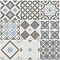 Alison Cork Light Blue Patterned Wall and Floor Tiles - AC212 Large Image