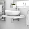 Chrome Round Basin Bottle Trap - Alison Cork for Victorian Plumbing Profile Large Image