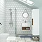 Alison Cork Wall Hung Tall Unit - Gloss White/Coco Bolo - AC264 Profile Large Image